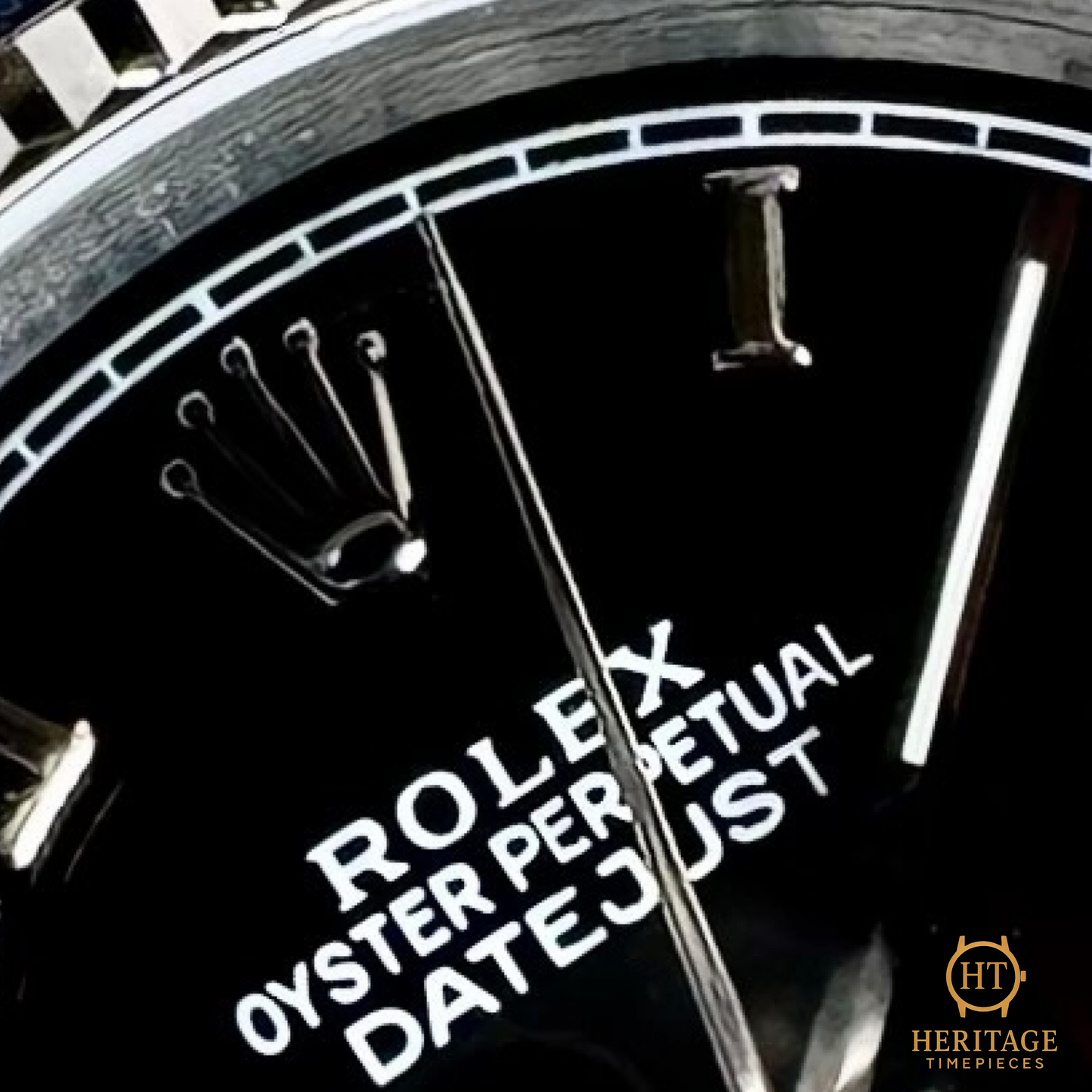 Rolex Datejust 36 'Black Dial – Silver Roman Markers' – Reference 16014 (c.1979)