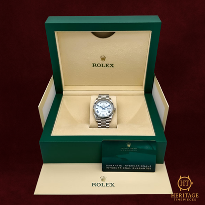 Rolex Day-Date 40 Platinum – Reference 228206 (2021)