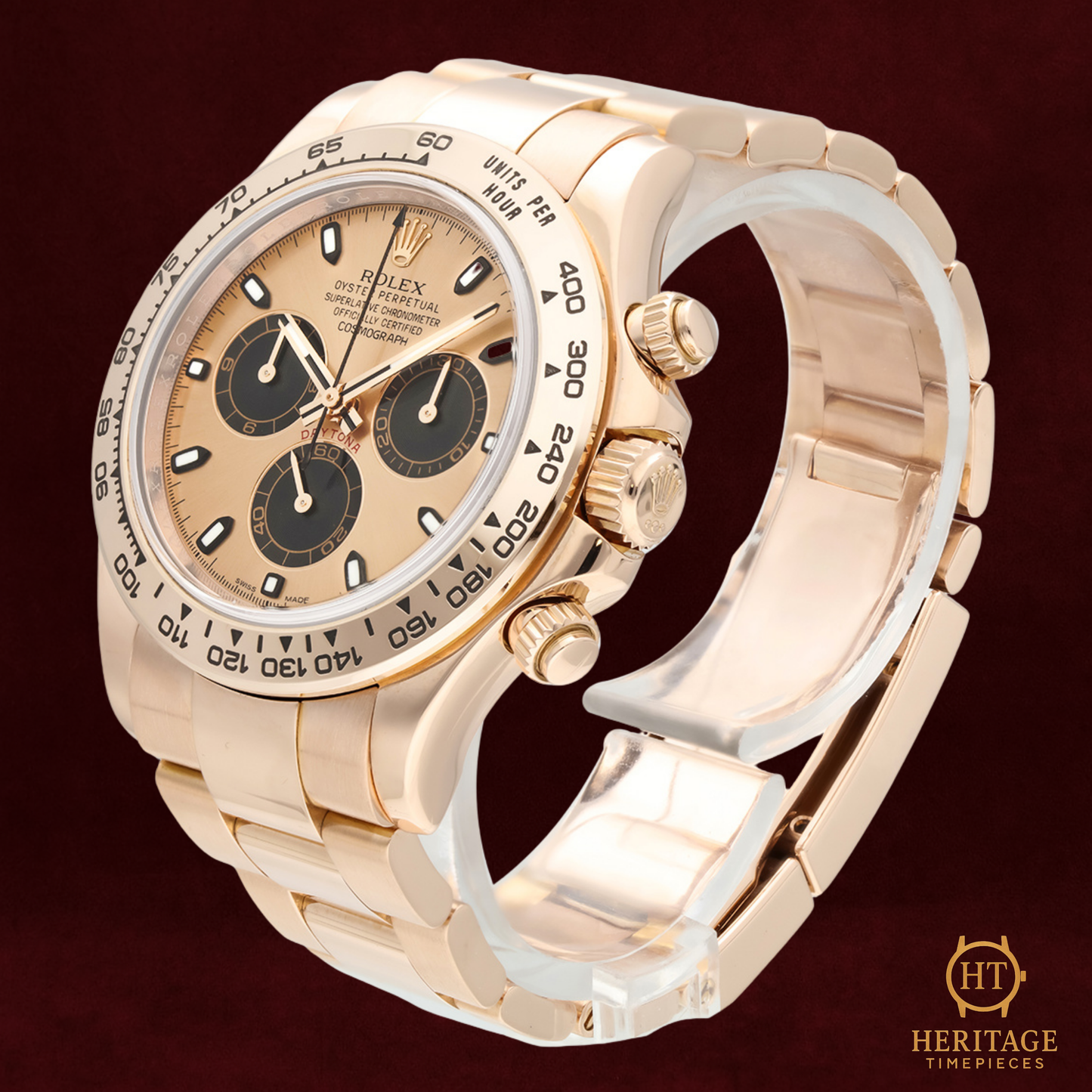 Rolex Cosmograph Daytona ‘Everose Gold – Pink Dial’ – Reference 116505 (2012)