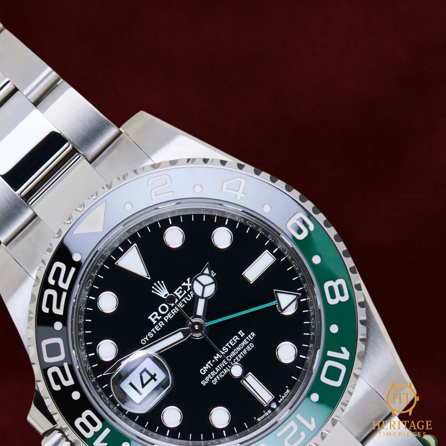 Rolex GMT-Master II “Sprite” Oyster – Reference 126720VTNR (2026) ST