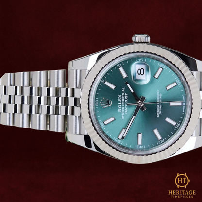 Rolex Datejust 41 ‘Mint Green Dial’ - Reference 126334 (2025)