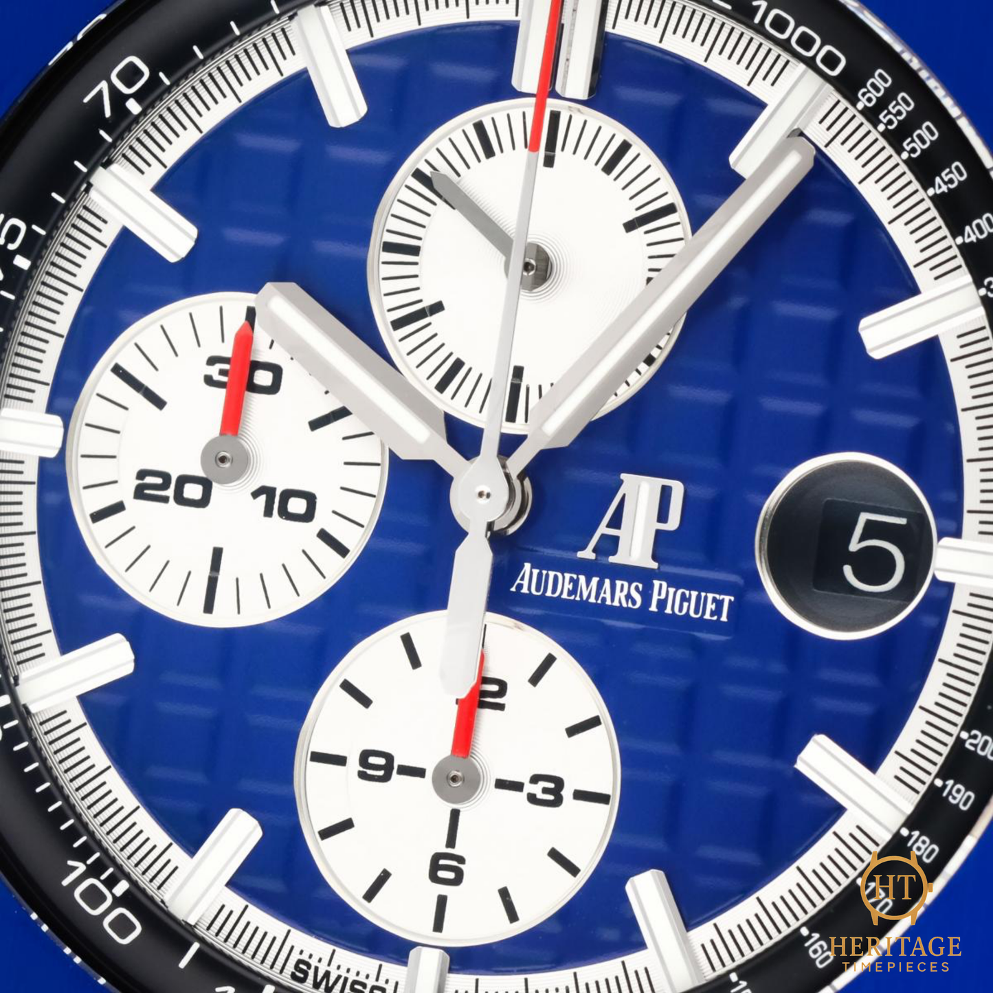 Audemars Piguet Royal Oak Offshore Chronograph ‘Blue Dial – Steel & Ceramic’ – Reference 26400ST.OO.A335CA.01