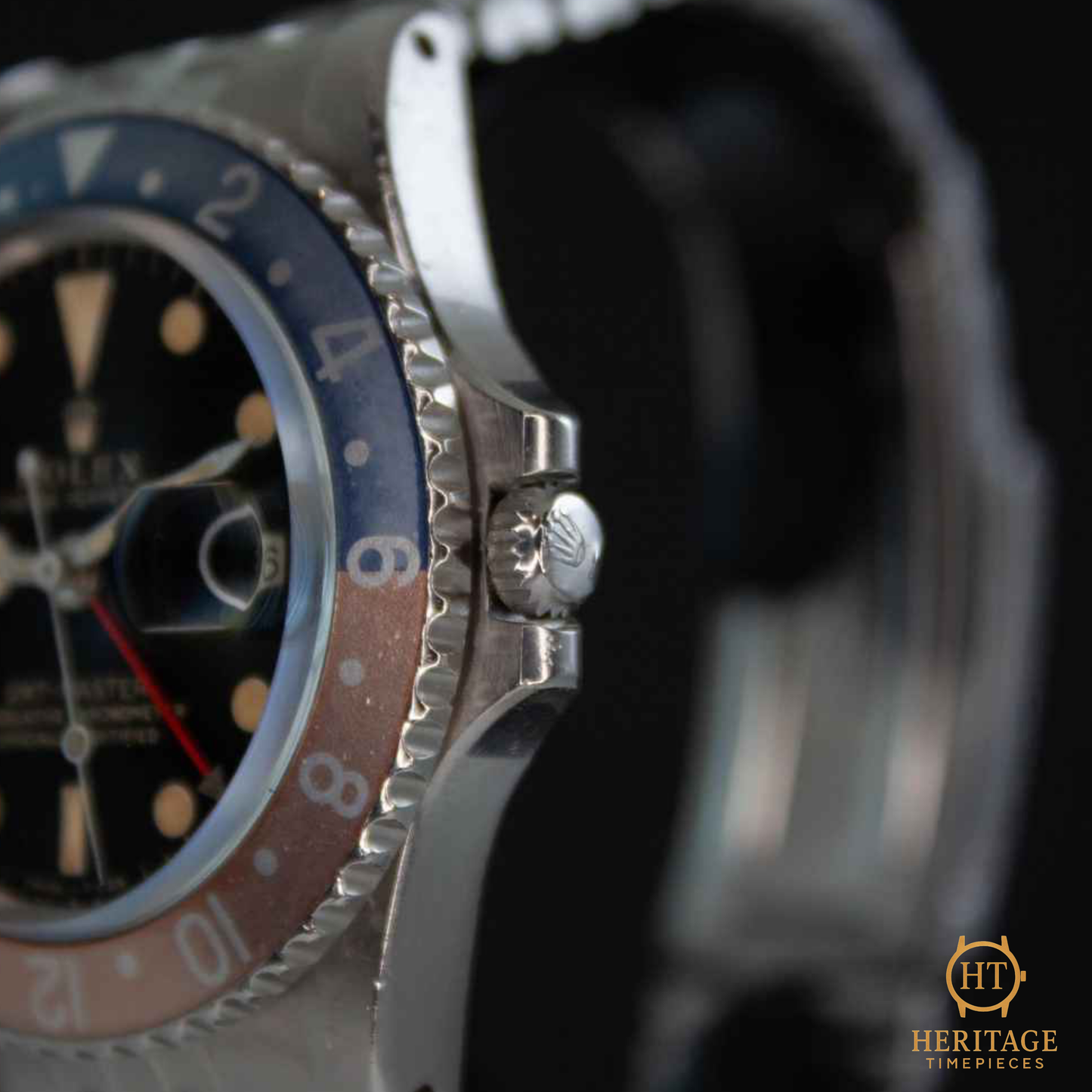 Rolex GMT-Master ‘Pepsi Bezel – Gilt Dial’ – Reference 1675 (1966)