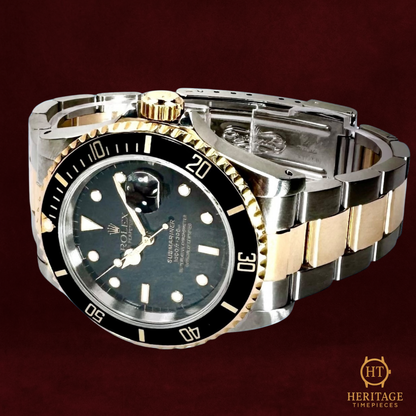Rolex Submariner Date 'Black Dial, Two-Tone' -  Reference 16613 (c.1990s)