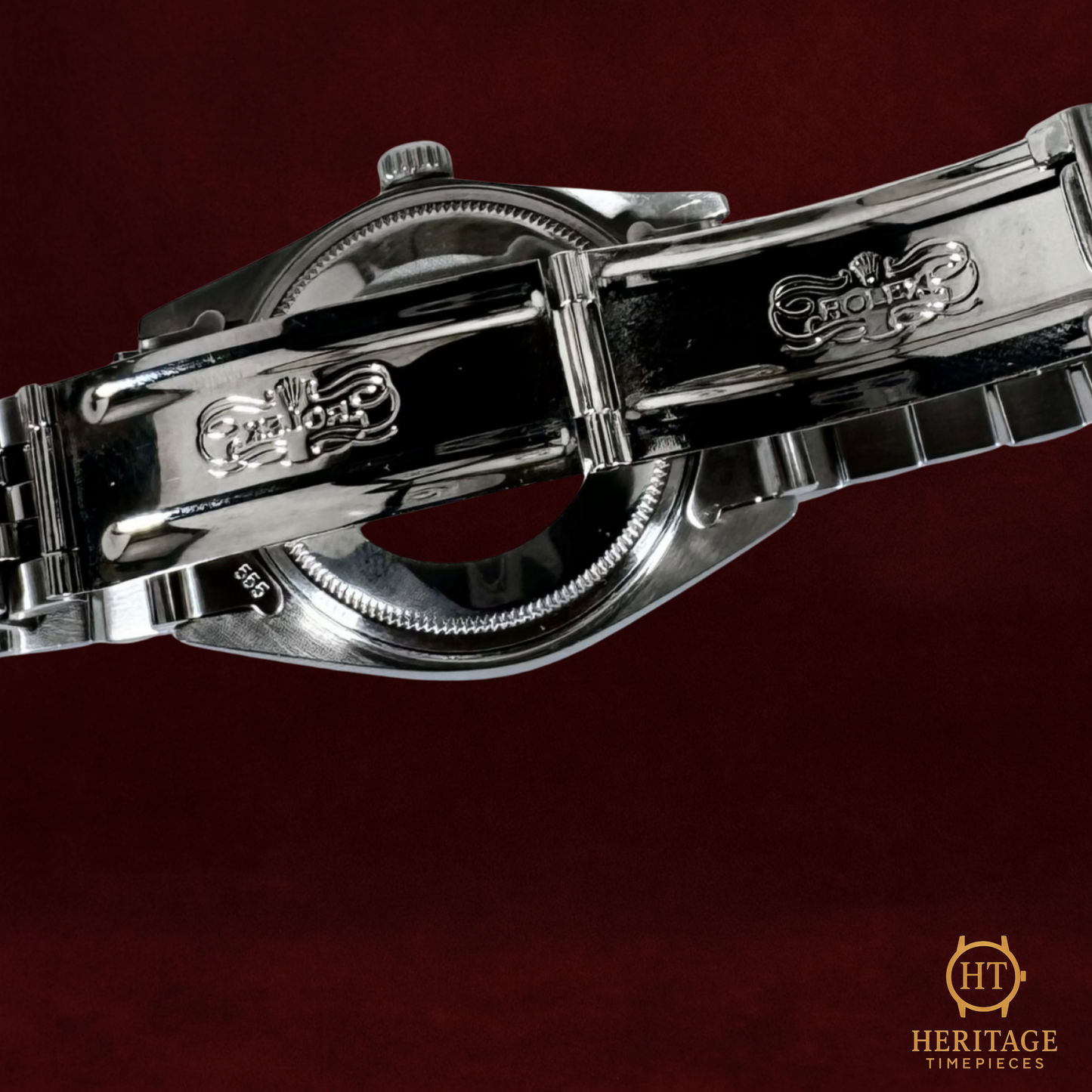 Rolex Datejust 36 'Black Dial – Silver Roman Markers' – Reference 16014 (c.1979)