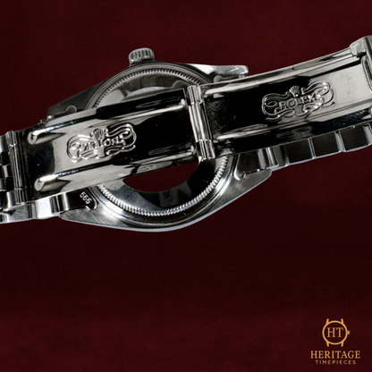 Rolex Datejust 36 'Black Dial – Silver Roman Markers' – Reference 16014 (c.1979)