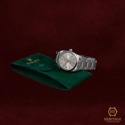 Rolex Oyster Perpetual 34 ‘Silver Dial – Stainless Steel’ – Reference 114200