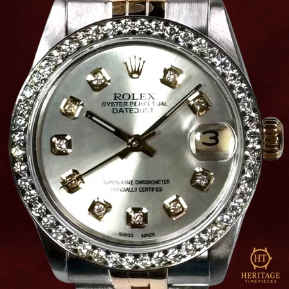 Rolex Datejust 31 ‘Diamond Dial’ – Steel & Gold – Reference 68273