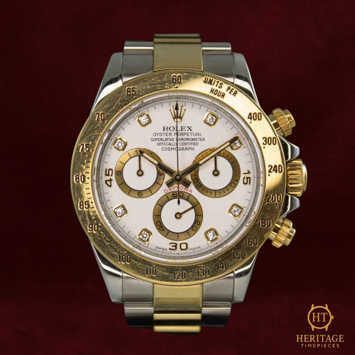 Rolex Cosmograph Daytona “White Dial Rolesor” – Reference 116523 (2015) RE