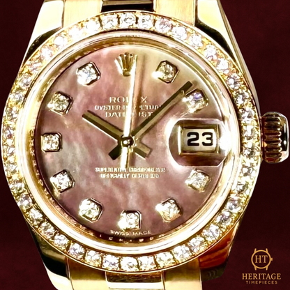 Rolex Lady-Datejust ‘Diamond President – Mother of Pearl Dial’ – Reference 179138 (2010)