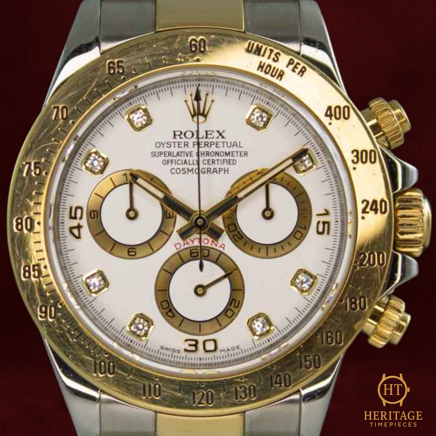 Rolex Cosmograph Daytona “White Dial Rolesor” – Reference 116523 (2015) RE