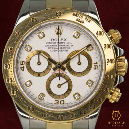 Rolex Cosmograph Daytona “White Dial Rolesor” – Reference 116523 (2015) RE