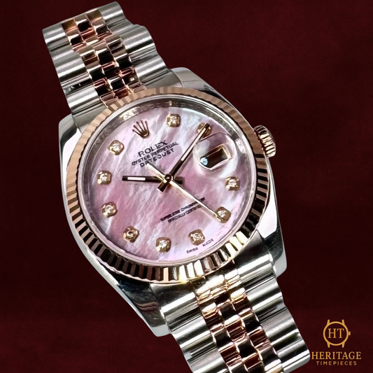 Rolex Datejust 36 ‘Rose Gold MOP Diamond Dial’ - Reference 116231 (2010)