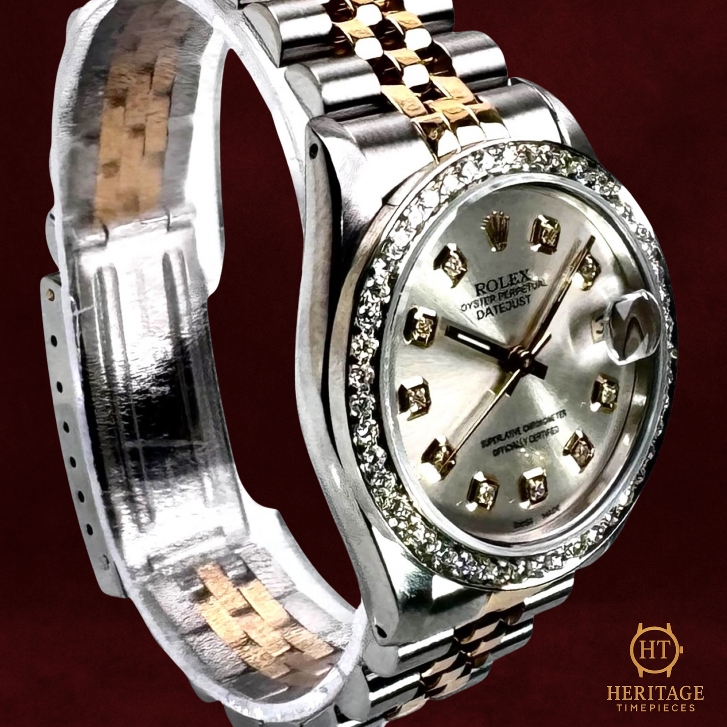 Rolex Datejust 31 ‘Diamond Dial’ – Steel & Gold – Reference 68273