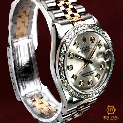 Rolex Datejust 31 ‘Diamond Dial’ – Steel & Gold – Reference 68273