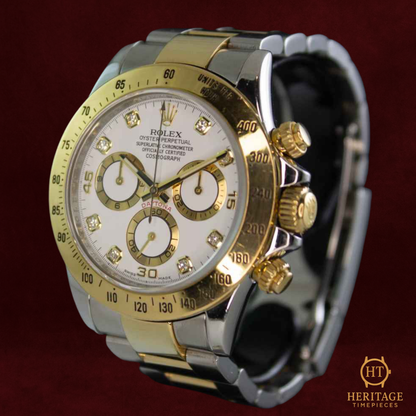 Rolex Cosmograph Daytona “White Dial Rolesor” – Reference 116523 (2015) RE