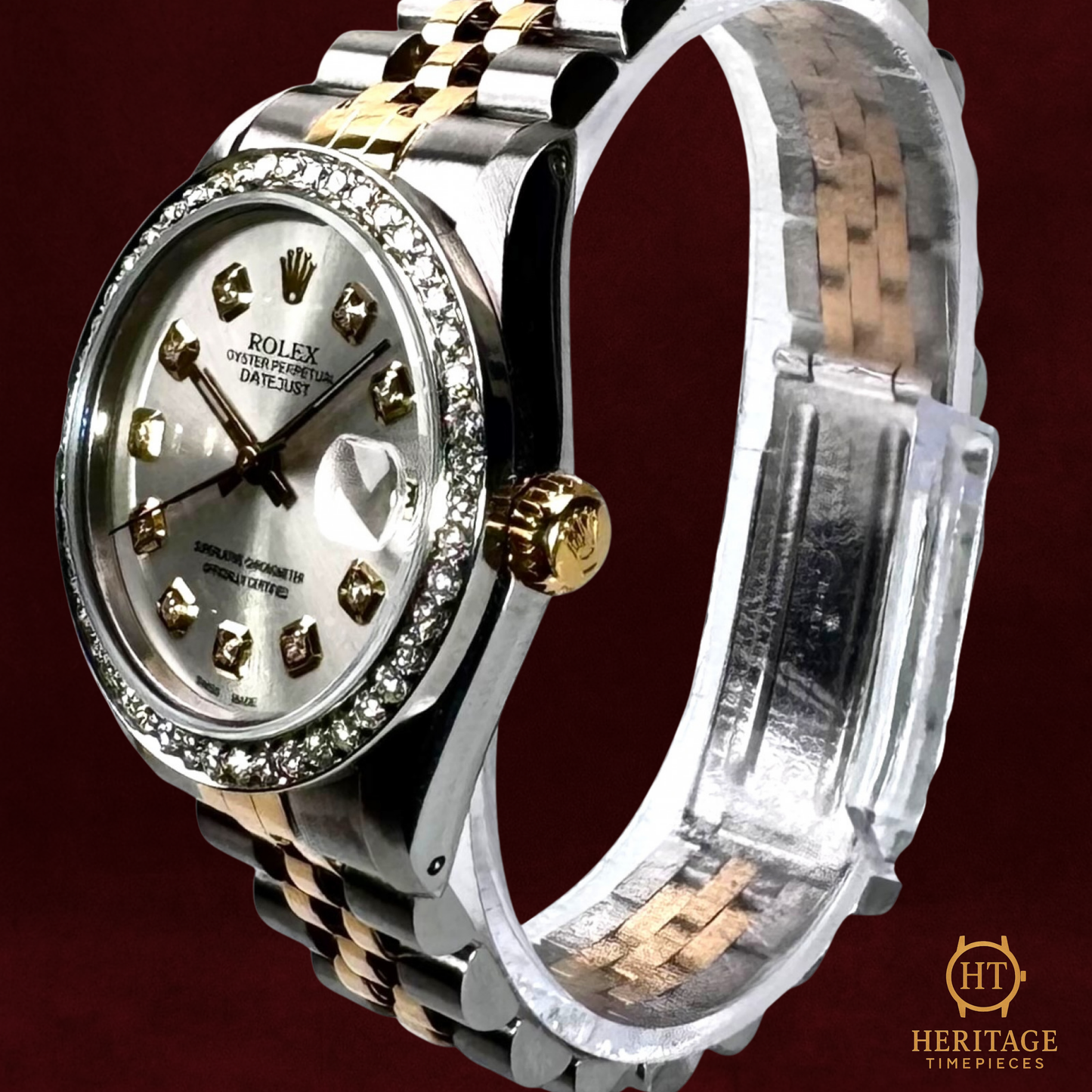 Rolex Datejust 31 ‘Diamond Dial’ – Steel & Gold – Reference 68273