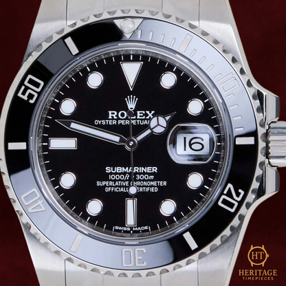 Rolex Submariner Date 'Black Dial' - Reference 116610LN (2019)