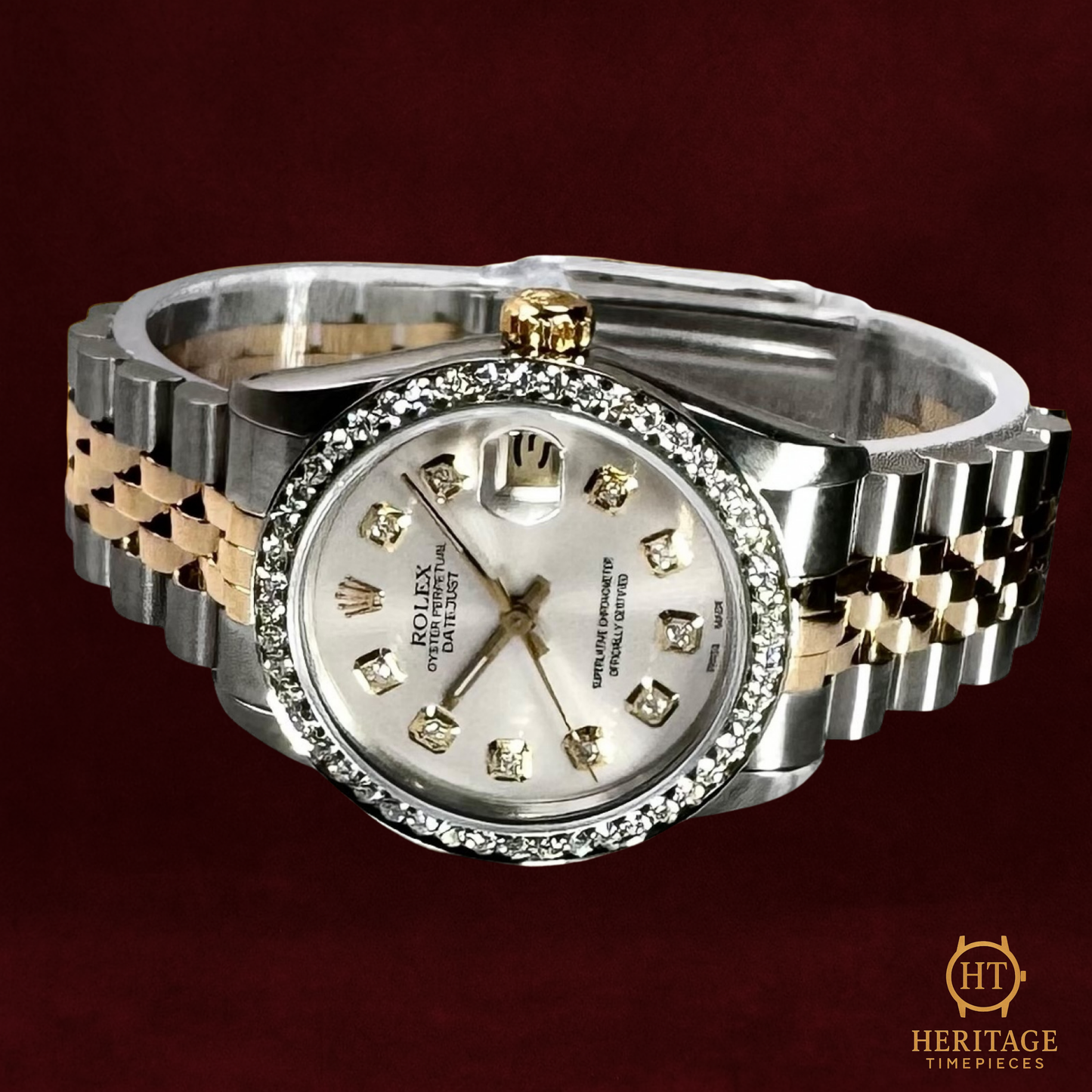 Rolex Datejust 31 ‘Diamond Dial’ – Steel & Gold – Reference 68273