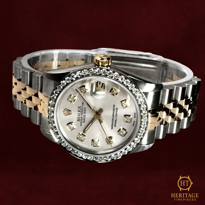 Rolex Datejust 31 ‘Diamond Dial’ – Steel & Gold – Reference 68273