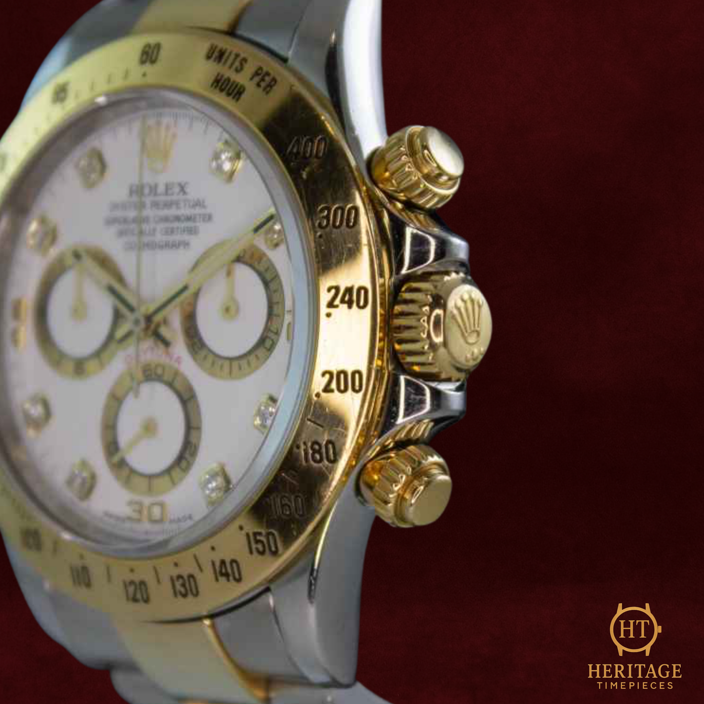 Rolex Cosmograph Daytona “White Dial Rolesor” – Reference 116523 (2015) RE