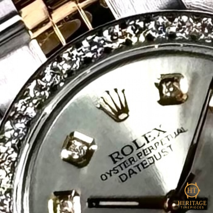 Rolex Datejust 31 ‘Diamond Dial’ – Steel & Gold – Reference 68273