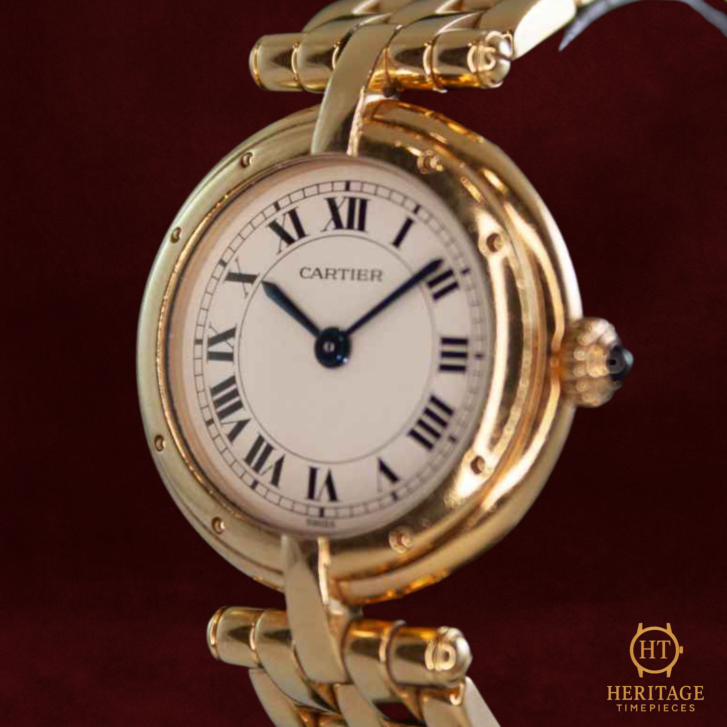 Cartier Panthère ‘Yellow Gold – White Roman Dial’ – Reference 6692 (24 mm)