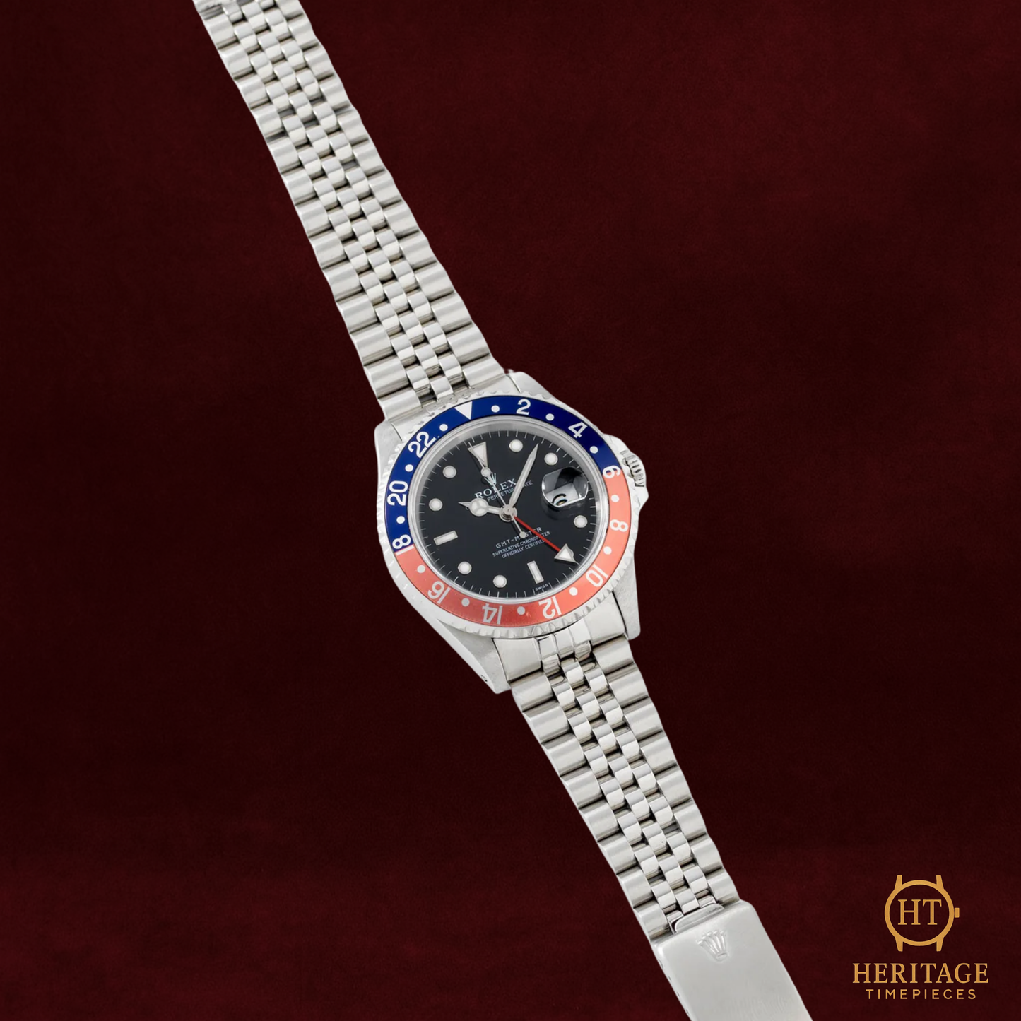 Rolex GMT-Master II ‘Pepsi’ – Jubilee Bracelet – Reference 16700