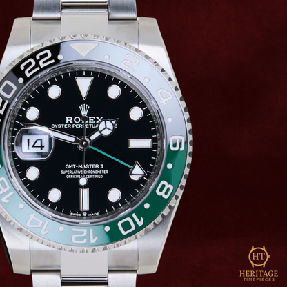 Rolex GMT-Master II “Sprite” Oyster – Reference 126720VTNR (2026) ST