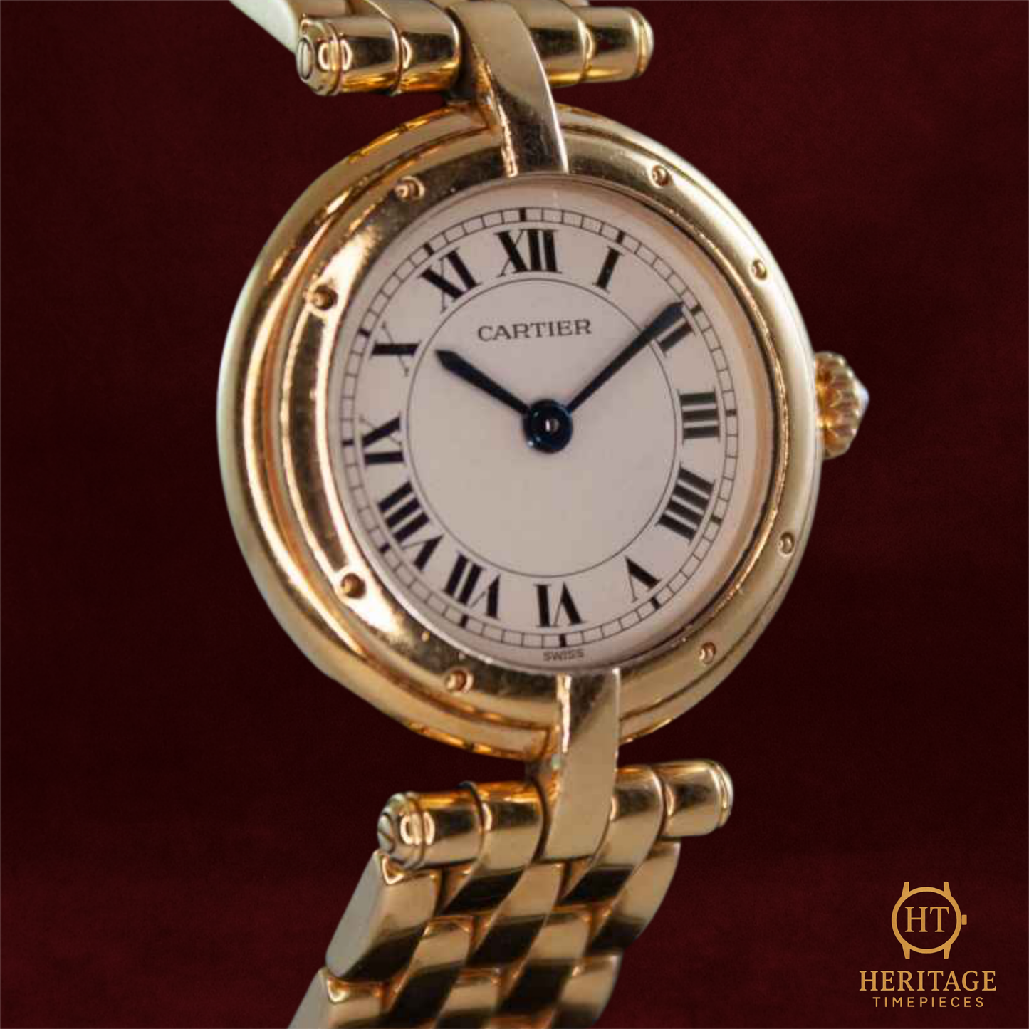 Cartier Panthère ‘Yellow Gold – White Roman Dial’ – Reference 6692 (24 mm)