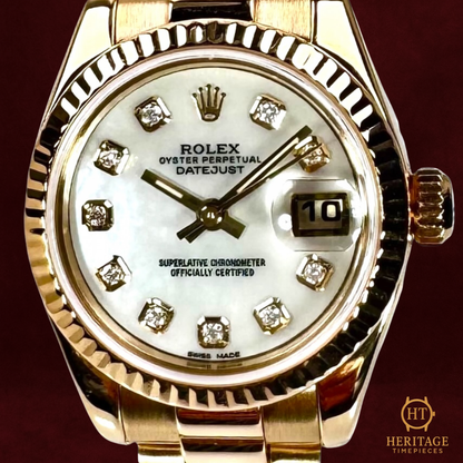 Rolex Datejust 26 ‘President’ – Yellow Gold – Reference 179178