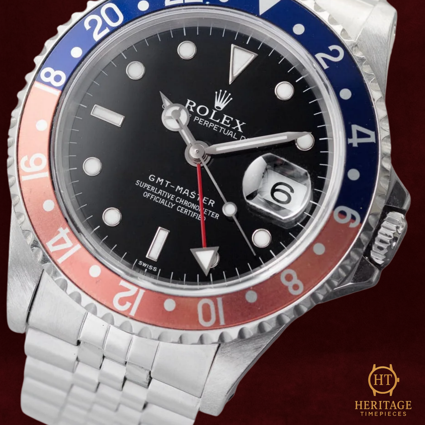 Rolex GMT-Master II ‘Pepsi’ – Jubilee Bracelet – Reference 16700