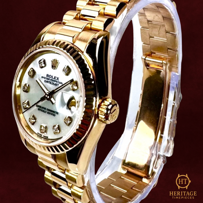 Rolex Datejust 26 ‘President’ – Yellow Gold – Reference 179178