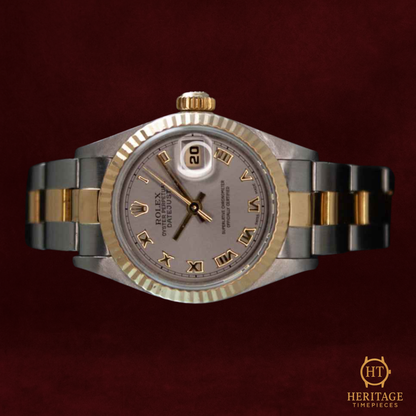 Rolex Lady-Datejust ‘Steel & Yellow Gold – Grey Dial’ – Reference 69173 (1998)