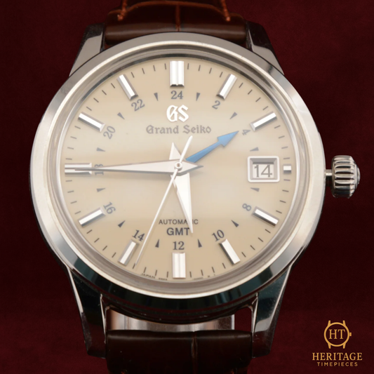 Grand Seiko Automatic GMT 'Cream Dial' - Reference SBGM221G (2025)