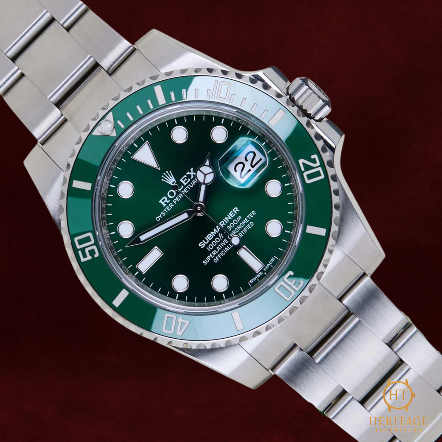 Rolex Submariner Date 'HULK - MK3' - Reference 116610LV (2019)