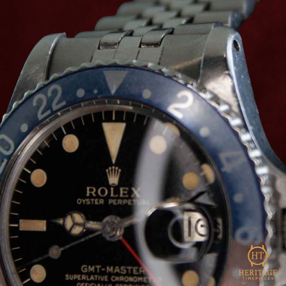 Rolex GMT-Master ‘Pepsi Bezel – Gilt Dial’ – Reference 1675 (1966)