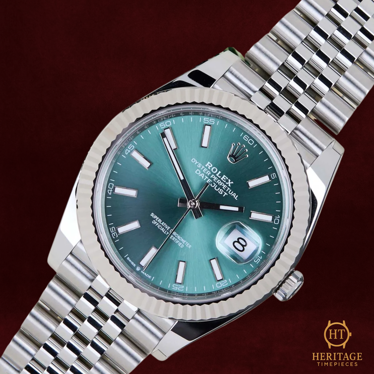 Rolex Datejust 41 ‘Mint Green Dial’ - Reference 126334 (2025)