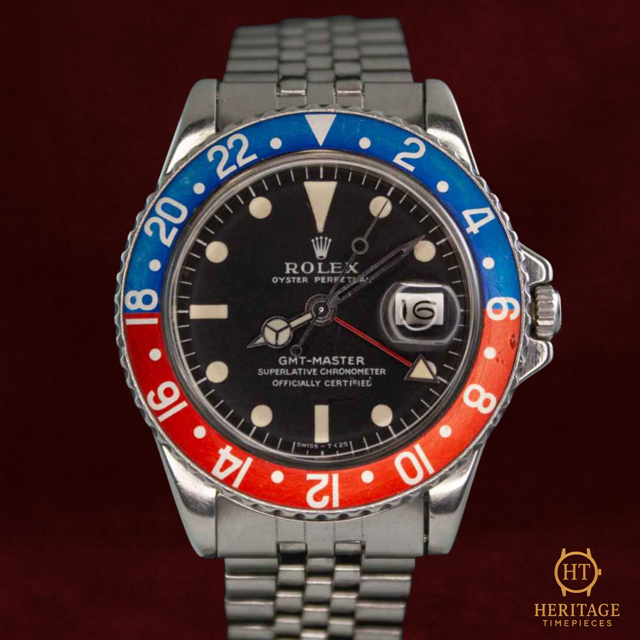 Rolex GMT-Master ‘Pepsi Bezel’ – Reference 1675 (1968) RE