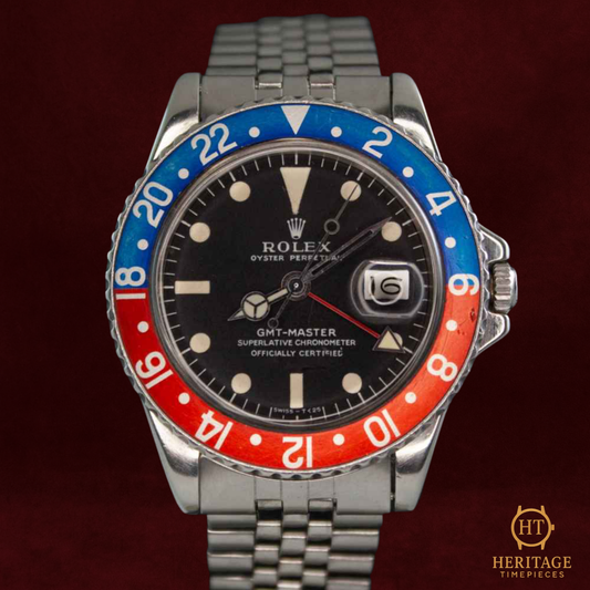Rolex GMT-Master ‘Pepsi Bezel’ – Reference 1675 (1968)
