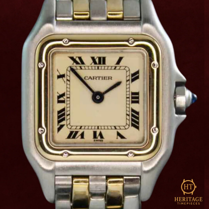 Cartier Panthère ‘Steel & Yellow Gold’ – Reference 66921 (Gent’s 22 mm)