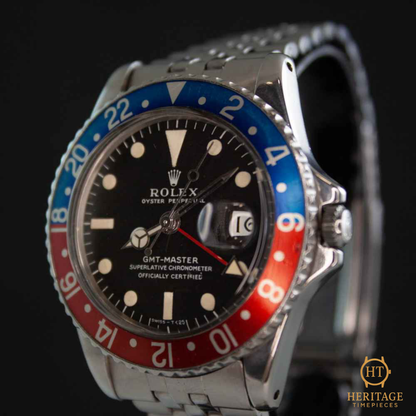 Rolex GMT-Master ‘Pepsi Bezel’ – Reference 1675 (1968)