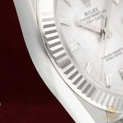 Rolex Day-Date 40 'Platinum Meteorite Dial' – Reference 228236 (2025) TA