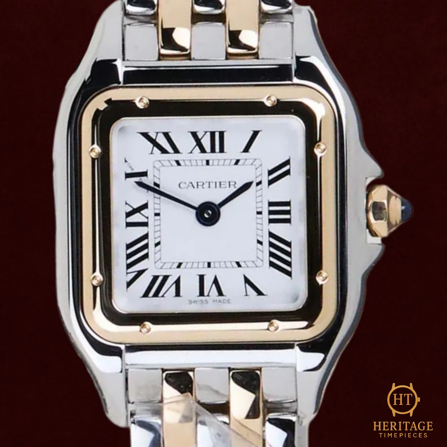Cartier Panthère de Cartier Small ‘Steel & Yellow Gold’ – Reference W2PN0018 (2025)