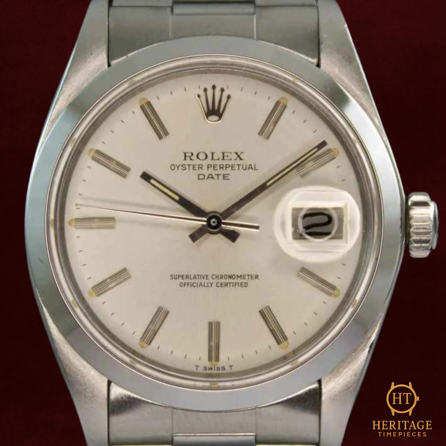 Rolex Date ‘Silver Dial – Stainless Steel’ – Reference 1500 (1981)