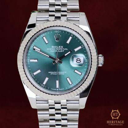 Rolex Datejust 41 ‘Mint Green Dial’ - Reference 126334 (2025)