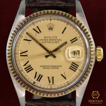 Rolex Datejust 36 ‘Steel & Yellow Gold – Champagne Dial’ – Reference 1601 (1976)