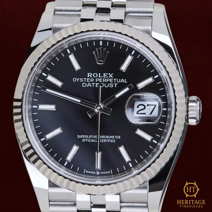 Rolex Datejust 36 ‘Black Dial’ - Reference 126234 (2025)