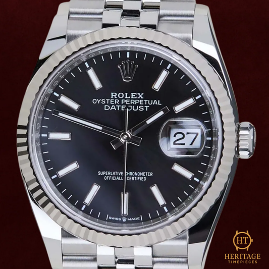 Rolex Datejust 36 ‘Black Dial’ - Reference 126234 (2025)