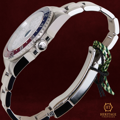Rolex GMT-Master II 'Meteorite Dial – White Gold Pepsi' – Reference 126719BLRO (2023)